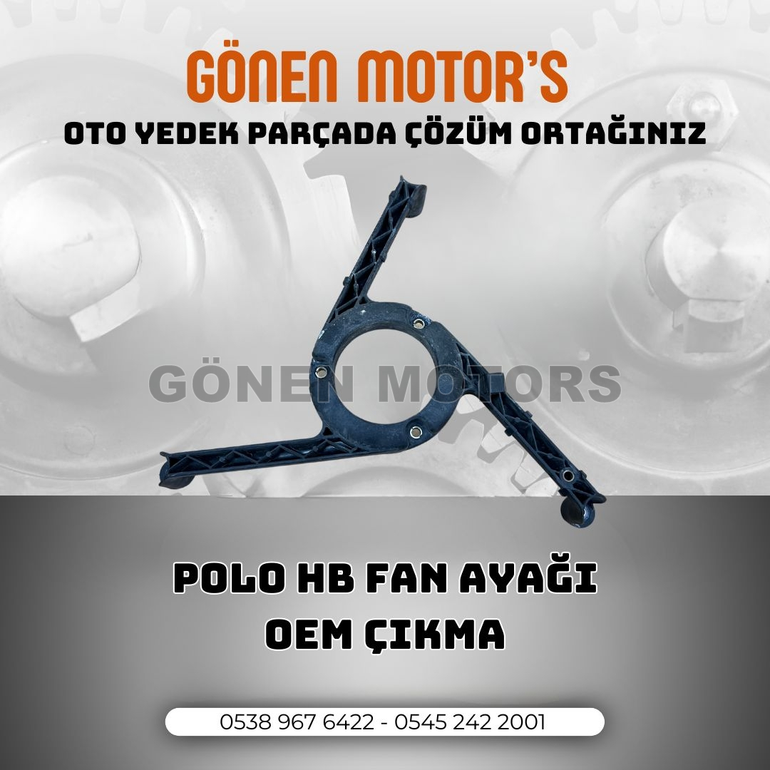 041 - VOLKSWAGEN POLO FAN MOTORU AYAĞI 6N0 121 208 F